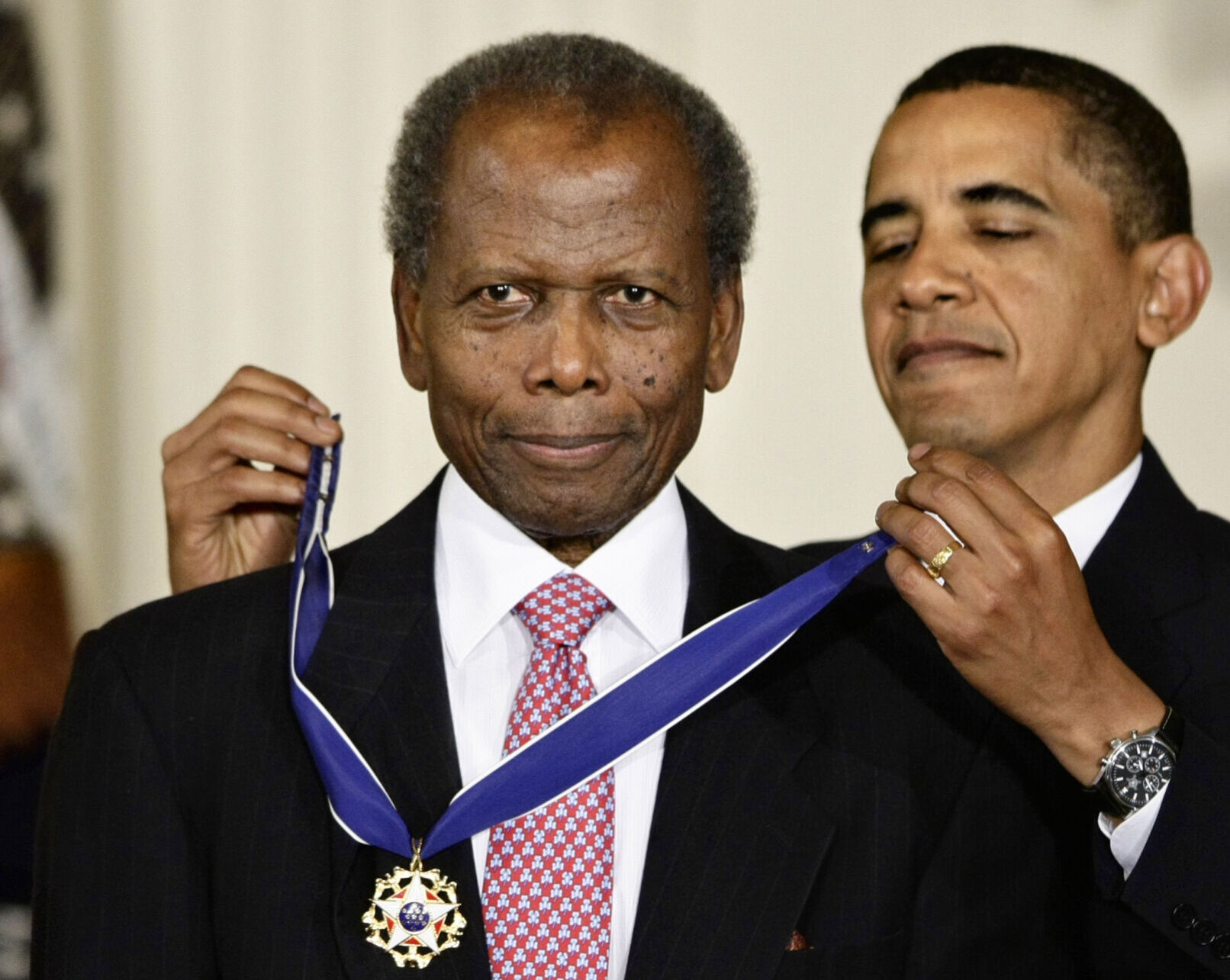 2009 Barack Obama,Sidney Poitier